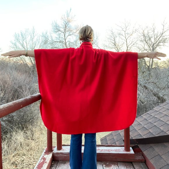 Original Penguin Red Cape Jacket - Picture 5 of 14